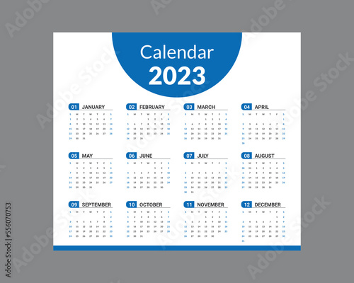Calendar 2023 Template