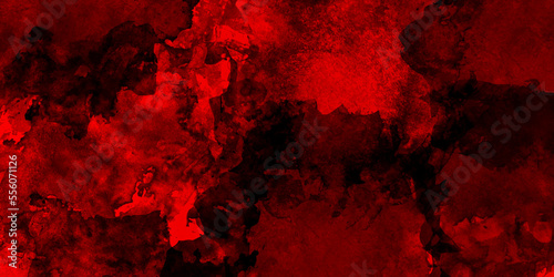 Grunge watercolor background with a red line texture, old grunge wall color reflection wallpaper, design background with the splash pattern scratch, abstract Lava wall rad hot surface texture.