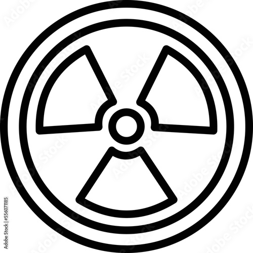 Nuclear Energy Vector Icon
