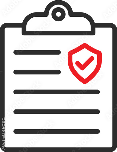 Medical Report Vector Icon 