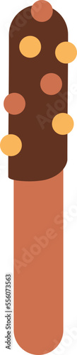 Cute Character Chocolate Bar Vector