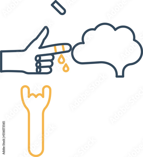   Brain Vector Icon
