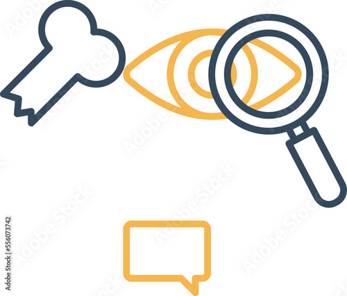 Eye test Vector Icon
