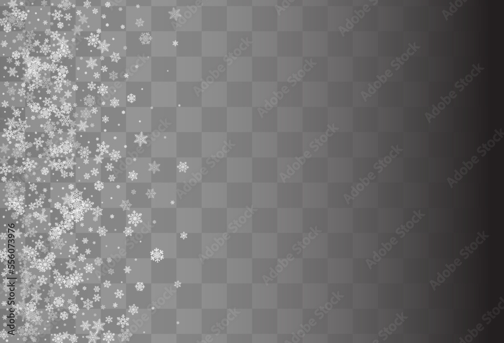 Gray Snowflake Vector Transparent Background. Gray Snowflake Vector Transparent Background.
