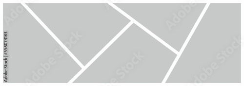 Pictures or photos frame collage. comics page grid layout abstract photo frames and digital photo wall template
