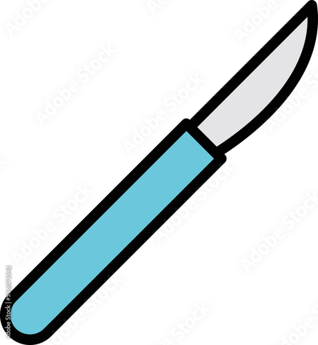 Doctor knife Vector Icon