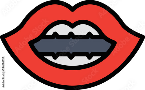 teeth treatment Vector Icon
