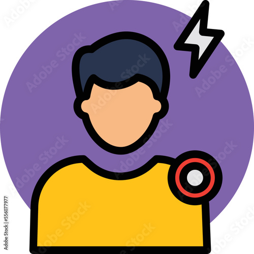 Human infection Vector Icon
