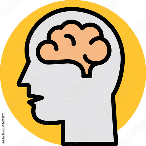 Brain Vector Icon
