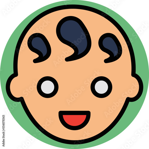 Baby Vector Icon
