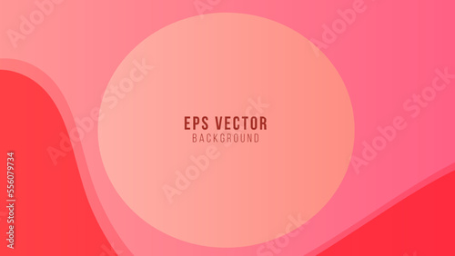 Red color and black color background abstract digital art vector