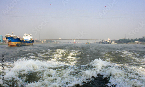 Cargo Ships on Burigonga River