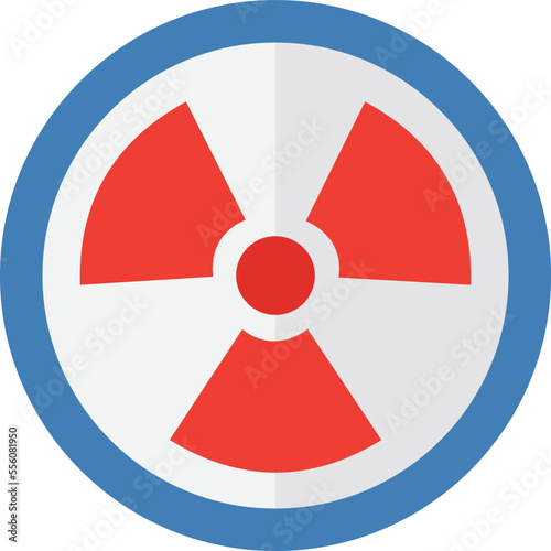 Nuclear Energy Vector Icon
