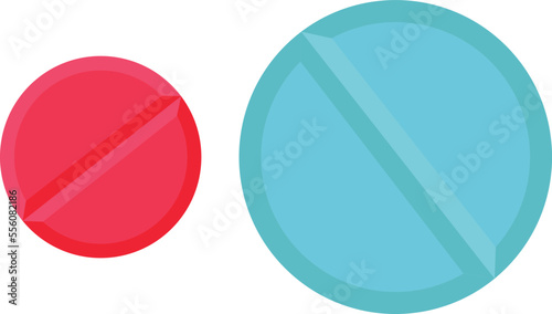 medicine tablet vector Icon
