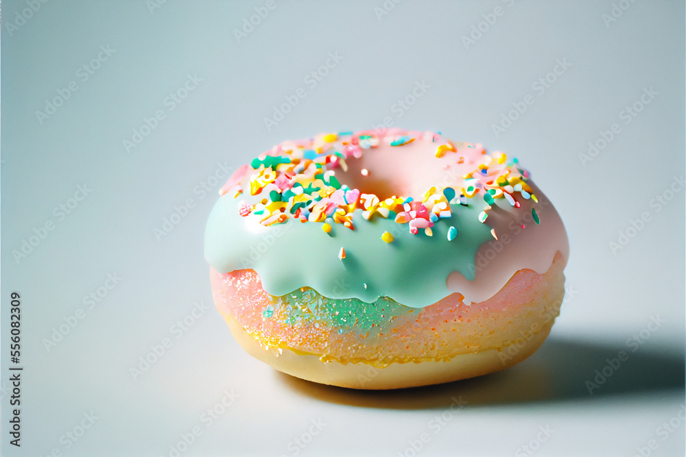 donut with sprinkles donut with sprinkles