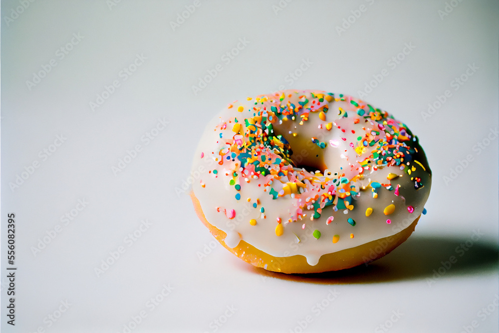 donut with sprinkles donut with sprinkles