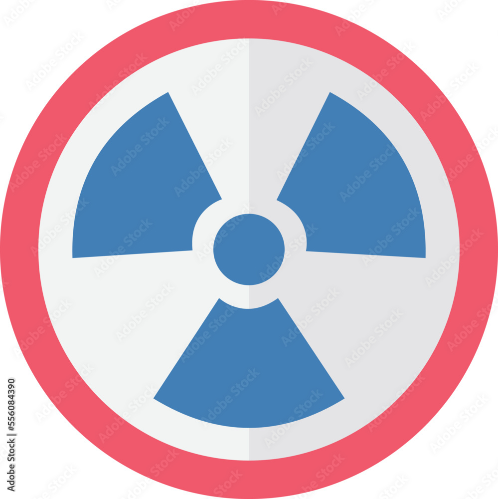 Nuclear Energy Vector Icon Nuclear Energy Vector Icon
