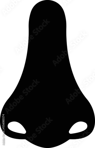 Nose Vector Icon
