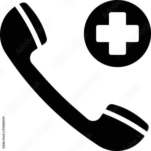 emergency call Vector Icon
