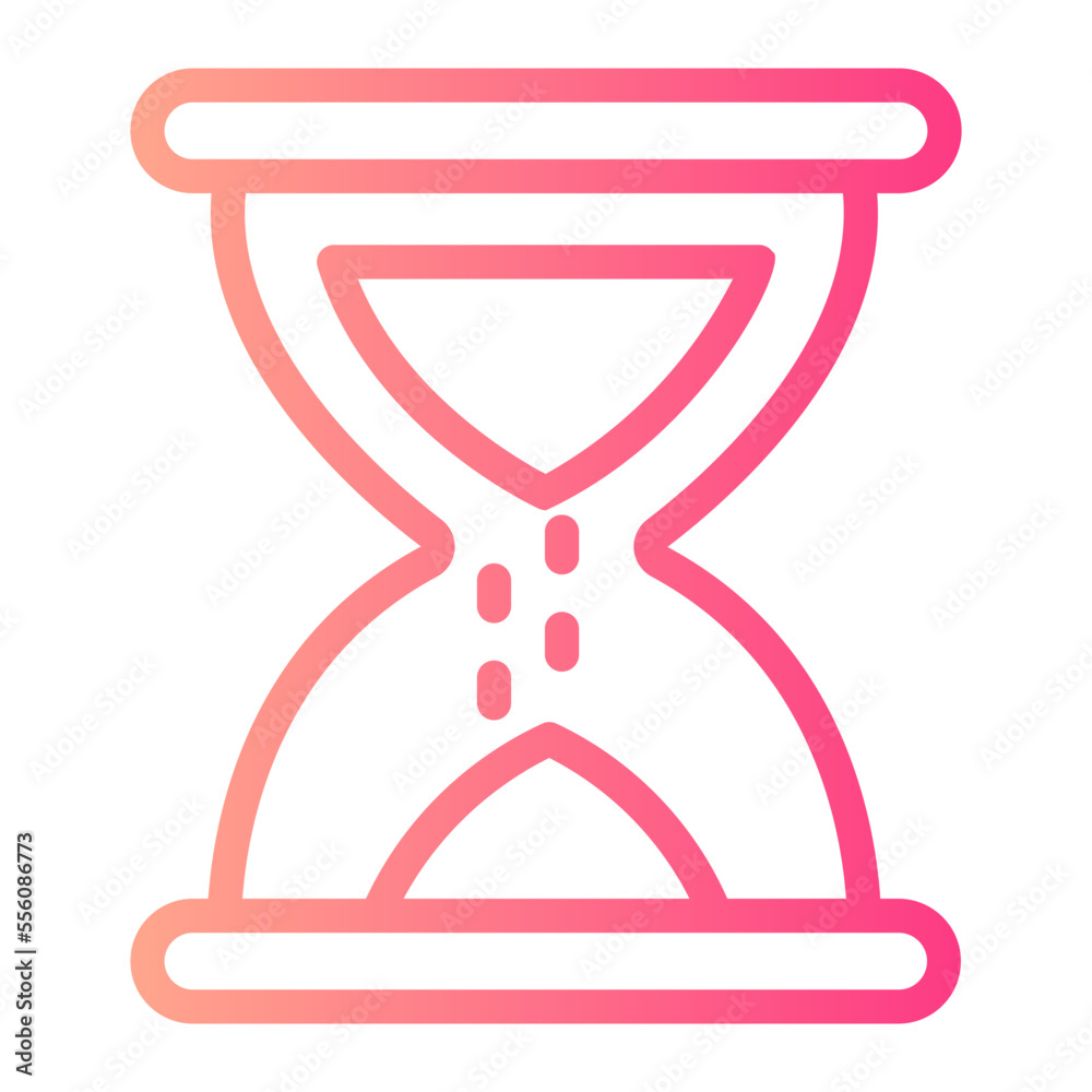hourglass gradient icon hourglass gradient icon