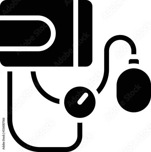 Sphygmomanometer Vector Icon
