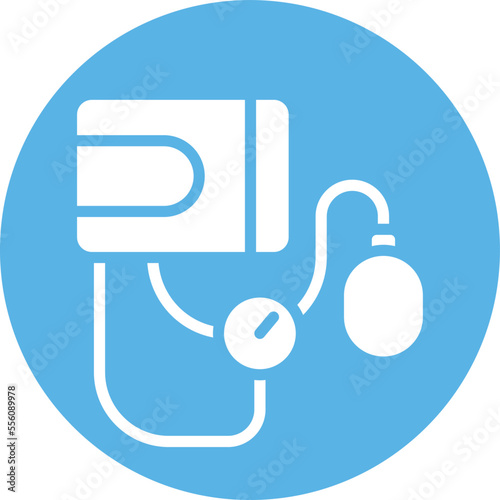 Sphygmomanometer Vector Icon
