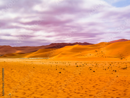The Sossusvlei desert, Namibia. Nobody. Nature, Africa, Sands