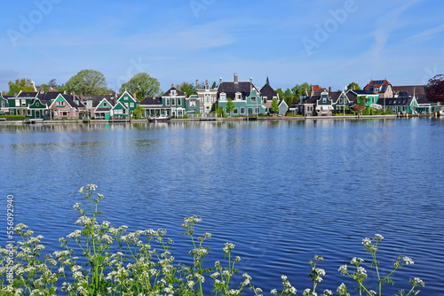 Zaanse Schans, Netherlands - may 22 2022 : the historical village