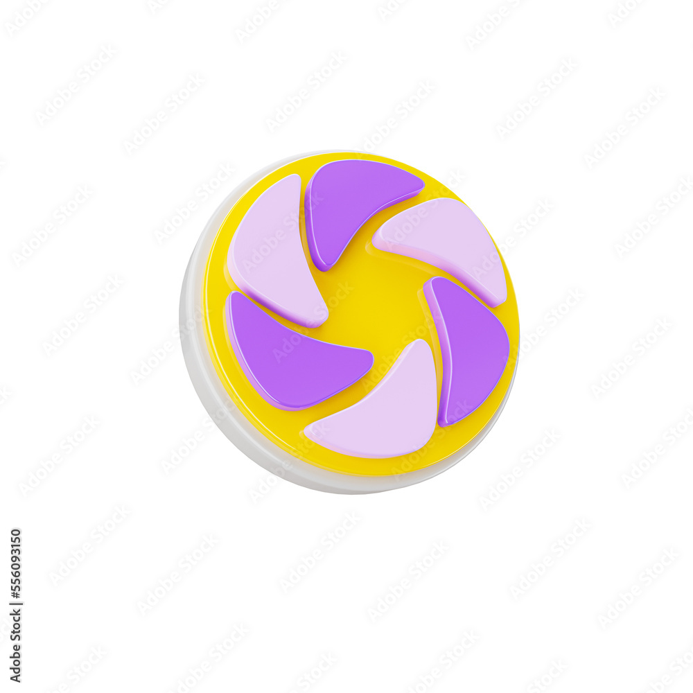 Camera shutter 3d icon in transparent background. 3d symbol and sign. Modern and minimalistic. 3D rendered Illustration. Camera shutter 3d icon in transparent background. 3d symbol and sign. Modern and minimalistic. 3D rendered Illustration.