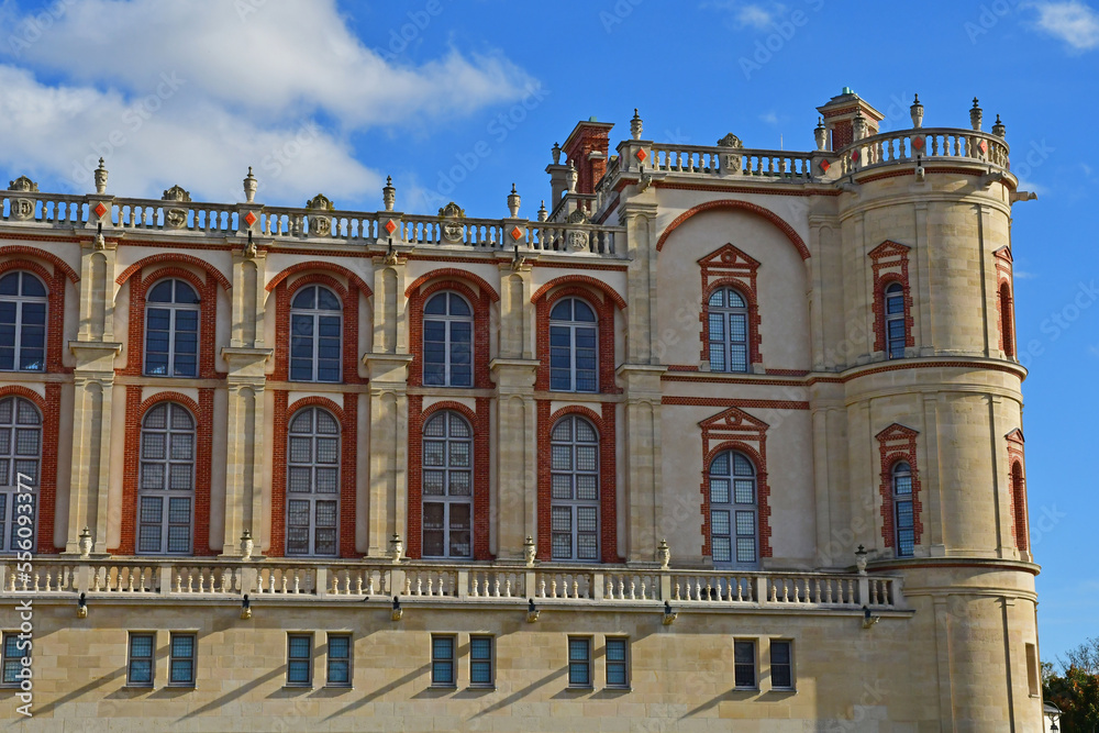 Saint Germain en Laye; France - october 26 2022 : the castle