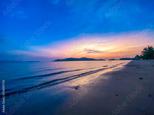 Pak Bara Beach in Satun, Thailand