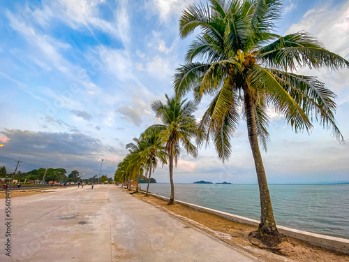 Pak Bara Beach in Satun, Thailand photo