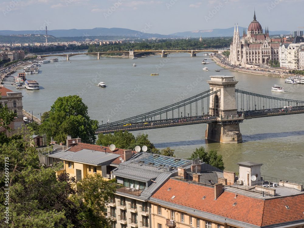 Naklejka premium Budapest an der Donau
