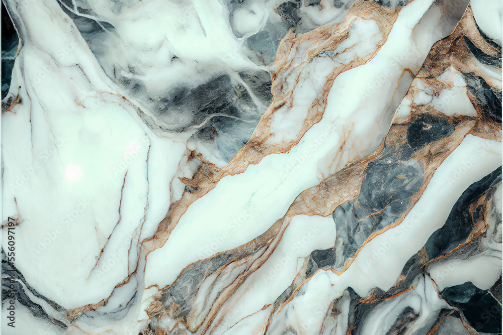 Beautiful high quality marble with a natural pattern.
