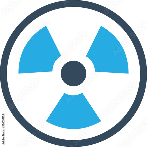 Nuclear Energy Vector Icon
