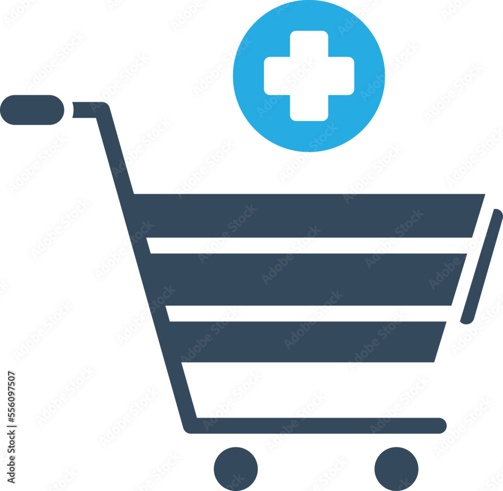Add Cart Vector Icon
