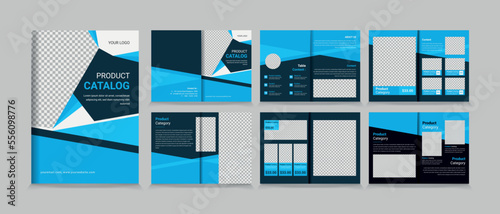 Product catalogue layout template, company booklet desigb, modern and creative product catalogue eps 10, Abstract Product catalogue design template, creative booklet layout for product