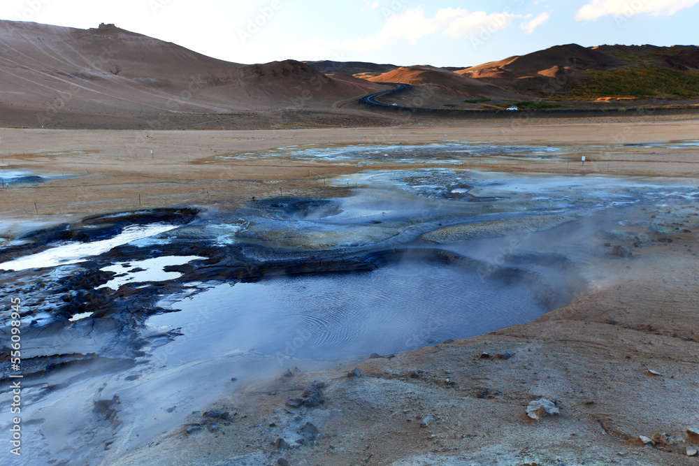 The Krafla volcanic area, Iceland The Krafla volcanic area, Iceland