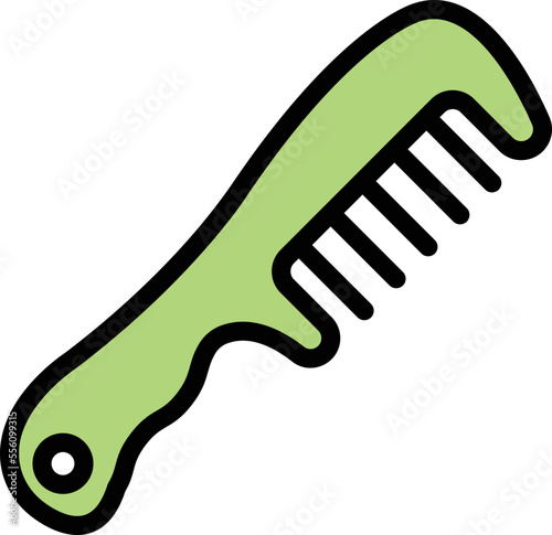 Hair comb Vector Icon Design Illustration