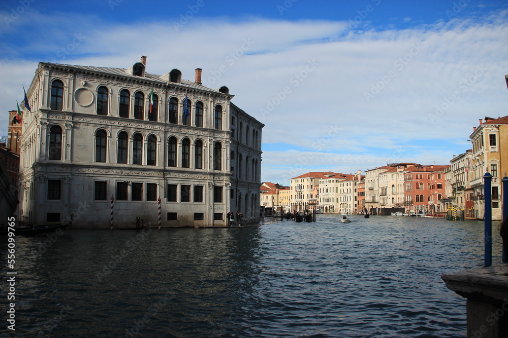 Venise Prison et Grand Canal (Fondamenta de la Preson)