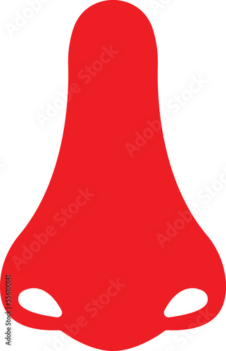 Nose Vector Icon
