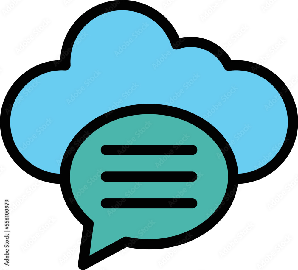 Chat bubble Vector Icon Design Illustration Chat bubble Vector Icon Design Illustration