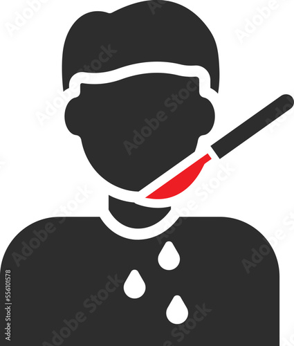 kill person Vector Icon
