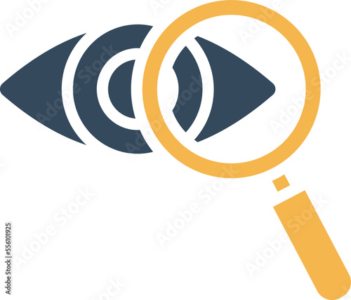 Eye test Vector Icon
