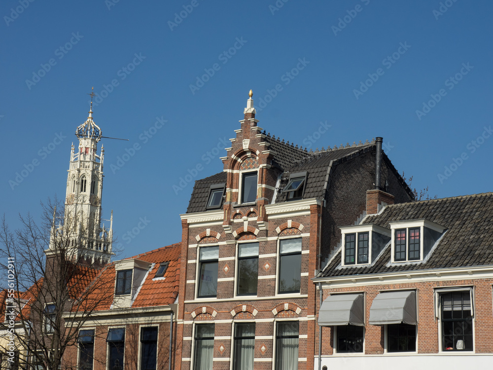 Obraz premium Die Stadt Haarlem in den Niederlanden