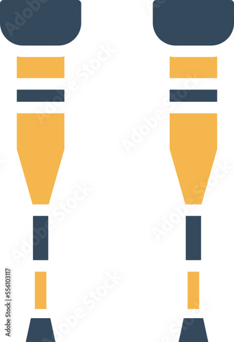 walking stick Vector Icon 
