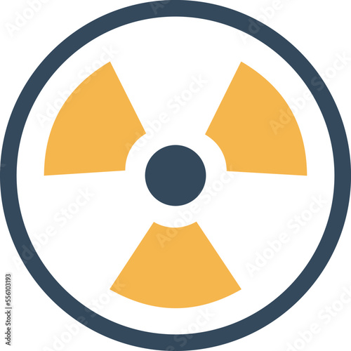 Nuclear Energy Vector Icon
