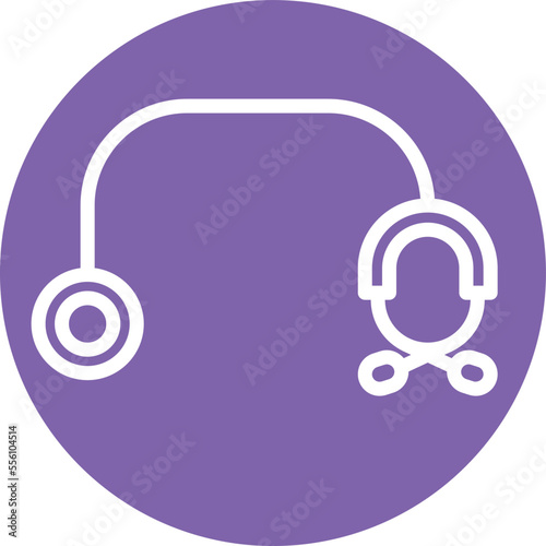 stethoscope Vector Icon 
