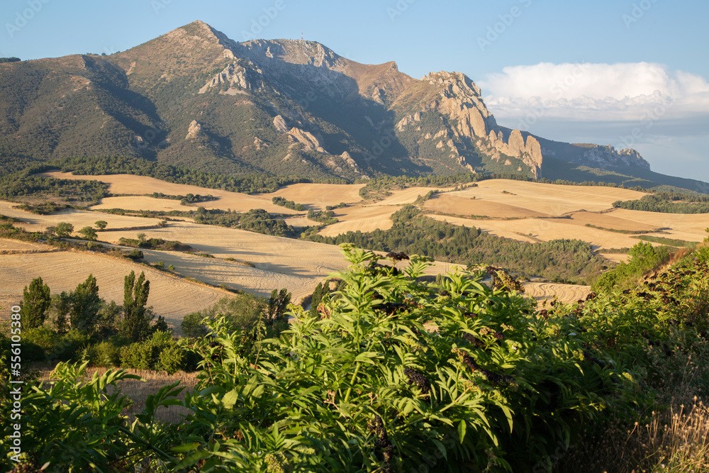 Pena Blanca in Kodes Mountains outside Aguilar de Codes Village, Navarra; Spain