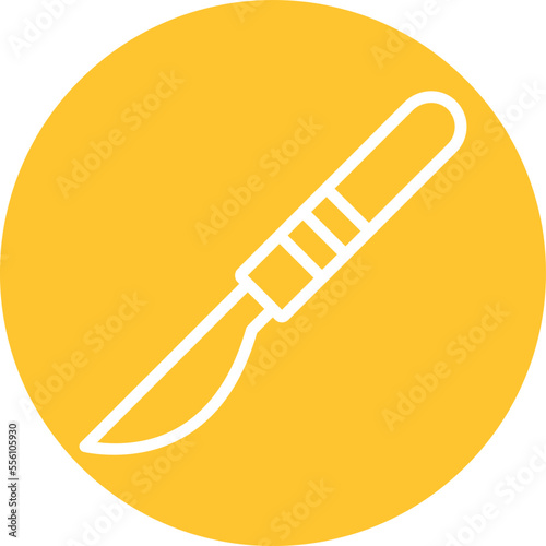 Doctor knife Vector Icon
